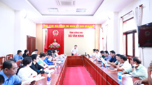 CHỦ TỊCH UBND XÃ NGUYỄN TÍN NGHĨA: “CẢ XÃ ĐI LÀM NGÀY 30/4; CẢ HỆ THỐNG CHÍNH TRỊ VÀO CUỘC CHO SỰ KIỆN CHÍNH TRỊ TRỌNG ĐẠI CỦA ĐẤT NƯỚC, CỦA DÂN TỘC, CỦA ĐỒNG NAI, CỦA TÂN KHAI, SỰ KIỆN NGÀY 30/4 VÀ KỶ NIỆM NGÀY SINH NHẬT BÁC 19/5”