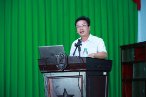 94 HỌC VIÊN LÀ CÁN BỘ ĐOÀN, ĐỘI CÁC XÃ TÂN KHAI, TÂN QUAN, TÂN HƯNG ĐƯỢC BỒI DƯỠNG VỀ “CHỦ NGHĨA YÊU NƯỚC VIỆT NAM” VÀ TƯ TƯỞNG HỒ CHÍ MINH