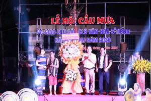 ÂM VANG CỒNG CHIÊNG, BẢO TỒN BẢN SẮC QUA LỄ HỘI CẦU MƯA VÀ GIAO LƯU CÁC CÂU LẠC BỘ CỒNG CHIÊNG XÃ TÂN KHAI NĂM 2026