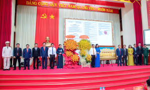 LỄ CÔNG BỐ NGHỊ QUYẾT THÀNH LẬP PHƯỜNG TÂN KHAI