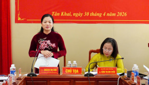 HĐND PHƯỜNG TÂN KHAI TỔ CHỨC KỲ HỌP THỨ NHẤT, QUYẾT ĐỊNH NHIỀU NỘI DUNG QUAN TRỌNG LIÊN QUAN ĐẾN TỔ CHỨC BỘ MÁY HÀNH CHÍNH VÀ SẮP XẾP ĐƠN VỊ DÂN CƯ