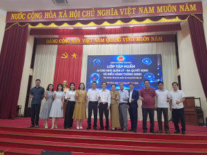 PHƯỜNG TÂN KHAI TẬP HUẤN CHUYÊN ĐỀ “AI CHO NHÀ QUẢN LÝ – RA QUYẾT ĐỊNH VÀ ĐIỀU HÀNH THÔNG MINH”