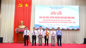 ĐẢNG ỦY PHƯỜNG TÂN KHAI TỔ CHỨC HỘI THI BÁO CÁO VIÊN, TUYÊN TRUYỀN VIÊN GIỎI NĂM 2026