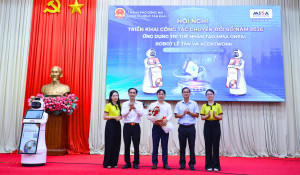 PHƯỜNG TÂN KHAI: TRIỂN KHAI CÔNG TÁC CHUYỂN ĐỔI SỐ NĂM 2026, TẬP HUẤN ỨNG DỤNG TRÍ TUỆ NHÂN TẠO MISA ONEAI, ROBOT LỄ TÂN VÀ AGENTWORK PHỤC VỤ CÁN BỘ, CÔNG CHỨC, VIÊN CHỨC, NGƯỜI DÂN, DOANH NGHIỆP