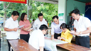 THƯỜNG TRỰC ĐẢNG ỦY PHƯỜNG TÂN KHAI KHẢO SÁT CÁC ĐỊA ĐIỂM DỰ KIẾN XÂY DỰNG NHÀ VĂN HÓA ĐIỂM GIAI ĐOẠN 2026 – 2030