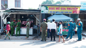 PHƯỜNG TÂN KHAI RA QUÂN LẬP LẠI TRẬT TỰ ĐÔ THỊ TRÊN CÁC TUYẾN ĐƯỜNG TRỌNG ĐIỂM