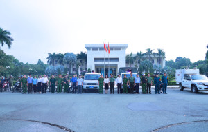 PHƯỜNG TÂN KHAI RA QUÂN KIỂM TRA, XỬ LÝ VI PHẠM TRẬT TỰ ĐÔ THỊ VÀ TRIỂN KHAI CAO ĐIỂM PHÒNG, CHỐNG VI PHẠM, TỘI PHẠM XÂM PHẠM SỞ HỮU TRÍ TUỆ NĂM 2026