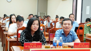 PHƯỜNG TÂN KHAI THAM DỰ HỘI NGHỊ TOÀN QUỐC QUÁN TRIỆT NGHỊ QUYẾT SỐ 10-NQ/TW CỦA BỘ CHÍNH TRỊ