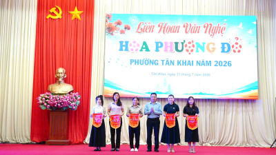KHAI MẠC LIÊN HOAN VĂN NGHỆ THIẾU NHI “HOA PHƯỢNG ĐỎ” LẦN THỨ I NĂM 2026