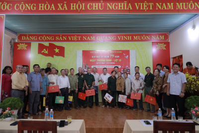 PHÓ BÍ THƯ THƯỜNG TRỰC ĐẢNG ỦY PHAN VĂN MẠNH DỰ HỌP MẶT KỶ NIỆM 79 NĂM NGÀY THƯƠNG BINH - LIỆT SĨ VÀ CHÀO MỪNG THÀNH LẬP KHU PHỐ TÂN MINH