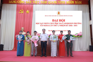 HỘI NẠN NHÂN CHẤT ĐỘC DA CAM/DIOXIN PHƯỜNG TÂN KHAI TỔ CHỨC ĐẠI HỘI LẦN THỨ I, NHIỆM KỲ 2026 – 2031