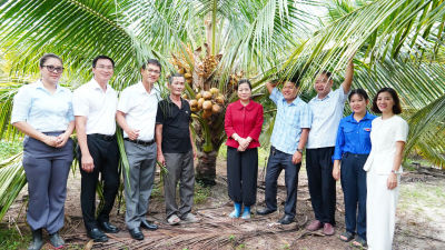 TÂN KHAI: BÍ THƯ ĐẢNG ỦY THĂM CÁC MÔ HÌNH NÔNG NGHIỆP TIÊU BIỂU