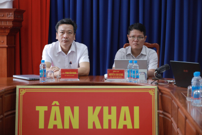 TÂN KHAI DỰ HỘI NGHỊ TRỰC TUYẾN TỔNG KẾT CHƯƠNG TRÌNH PHỐI...