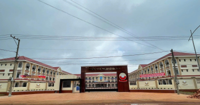 Quang cảnh Trường THCS Tân Khai. Nguồn ảnh: Trường THCS Tân Khai.