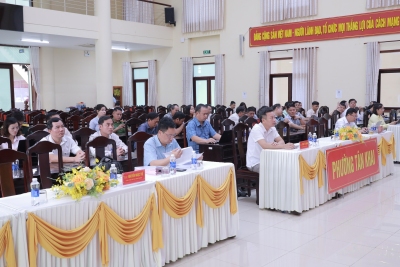 PHƯỜNG TÂN KHAI THAM DỰ HỘI NGHỊ BÁO CÁO VIÊN TRUNG ƯƠNG THÁNG 10 NĂM 2026