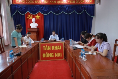 TÂN KHAI RÀ SOÁT CÔNG TÁC CHUẨN BỊ RA MẮT ĐIỂM ĐỔI MỚI SÁNG...