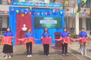 Khánh thành hệ thống nước sạch phục vụ hơn 300 học sinh tại trường Tiểu học và Trung học cơ sở Tân Hưng, xã Tân Lợi, tỉnh Đồng Nai