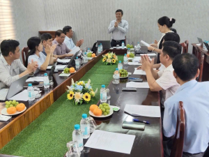 UBND XÃ TÂN LỢI TIẾP VÀ LÀM VIỆC VỚI ĐOÀN CÔNG TÁC CỦA SỞ NỘI VỤ TỈNH ĐỒNG NAI