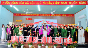 Đại hội đại biểu Mặt trận Tổ quốc Việt Nam xã Tân Lợi lần thứ I,  nhiệm kỳ 2025 – 2030 thành công tốt đẹp