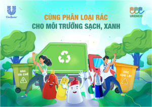 CHUNG TAY PHÂN LOẠI RÁC TẠI NGUỒN - VÌ XÃ TÂN LỢI  XANH, SẠCH, ĐẸP