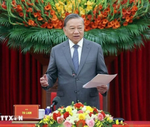 Toàn văn phát biểu của Tổng Bí thư Tô Lâm