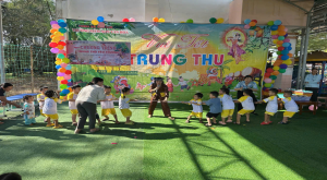 MANG KHÔNG KHÍ TRUNG THU RỘN RÀNG ĐẾN VỚI TRƯỜNG MẦM NON TÂN HÒA