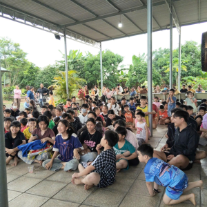 Trung thu thêm ấm áp tại Chùa Thanh Sơn – xã Tân Lợi