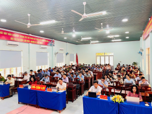 XÃ TÂN LỢI TỔ CHỨC HỘI NGHỊ TRỰC TUYẾN TẬP HUẤN VÀ TRIỂN KHAI ỨNG DỤNG “SỔ TAY ĐẢNG VIÊN ĐIỆN TỬ”