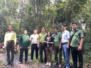 XÃ TÂN LỢI TỔ CHỨC THẢ CÁ THỂ RÙA NÚI VÀNG VỀ MÔI TRƯỜNG TỰ NHIÊN