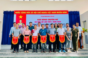 KHAI MẠC GIẢI BÓNG CHUYỀN NỮ XÃ TÂN LỢI LẦN THỨ I, NĂM 2025