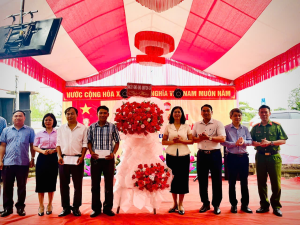 Ấp Đồng Chắc xã Tân Lợi tổ chức Ngày hội Đại đoàn kết toàn dân tộc năm 2025