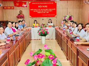  ĐẢNG BỘ CÁC CƠ QUAN ĐẢNG XÃ TÂN LỢI THAM GIA CUỘC THI TÌM HIỂU NGHỊ QUYẾT ĐẠI HỘI ĐẢNG BỘ TỈNH LẦN THỨ I, NHIỆM KỲ 2025–2030