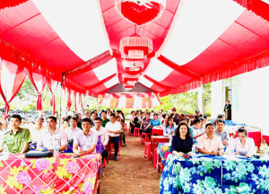 ẤM ÁP NGHĨA TÌNH NGÀY HỘI ĐẠI ĐOÀN KẾT TOÀN DÂN TỘC NĂM 2025 TẠI ẤP ĐỒNG TÂN