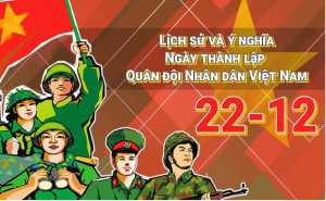 HƯỚNG TỚI KỶ NIỆM 81 NĂM NGÀY THÀNH LẬP QUÂN ĐỘI NHÂN DÂN...