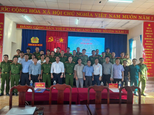  Công an xã Tân Lợi ra quân thực hiện cao điểm tấn công, trấn áp tội phạm, bảo đảm ANTT Đại hội đại biểu toàn quốc lần thứ XIV của Đảng, bầu cử đại biểu Quốc hội khóa XVI và Hội đồng nhân dân các cấp, nhiệm kỳ 2026-2031, Tết nguyên đán Bính Ngọ 2026,