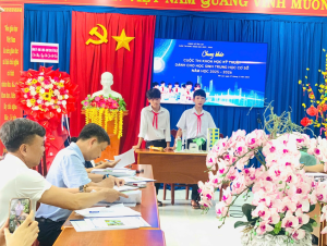 Tân Lợi tổ chức Cuộc thi Cuộc thi khoa học, kỹ thuật dành cho học sinh trung học cơ sở.