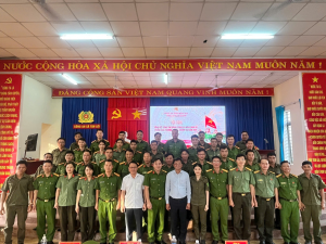 Công an xã Tân Lợi: Tổ chức Hội nghị tổng kết công tác năm 2025 và triển khai nhiệm vụ công tác năm 2026