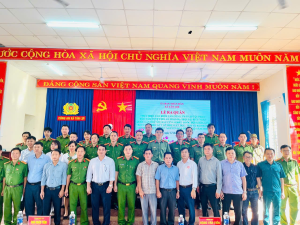 XÃ TÂN LỢI TỔ CHỨC LỄ RA QUÂN THỰC HIỆN CAO ĐIỂM TẤN CÔNG, TRẤN ÁP TỘI PHẠM, BẢO ĐẢM TUYỆT ĐỐI AN TOÀN ĐẠI HỘI ĐẠI BIỂU TOÀN QUỐC LẦN THỨ XIV CỦA ĐẢNG, CUỘC BẦU CỬ ĐẠI BIỂU QUỐC HỘI KHÓA XVI, BẦU CỬ ĐẠI BIỂU HĐND CÁC CẤP NHIỆM KỲ 2026 - 2031 VÀ BẢO Đ