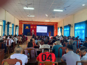 UBND XÃ TÂN LỢI TỔ CHỨC HỘI NGHỊ TẬP HUẤN CÔNG TÁC THÔNG TIN ĐỐI NGOẠI VÙNG ĐỒNG BÀO DÂN TỘC THIỂU SỐ VÀ MIỀN NÚI NĂM 2025