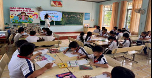 TỔ CHỨC TIẾT ĐỌC THƯ VIỆN THEO MÔ HÌNH ROOM TO READ TẠI TRƯỜNG TIỂU HỌC VÀ TRUNG HỌC CƠ SỞ TÂN HƯNG