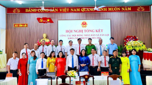 HỘI ĐỒNG NHÂN DÂN XÃ TÂN LỢI TỔ CHỨC HỘI NGHỊ TỔNG KẾT NHIỆM KỲ 2021 - 2026