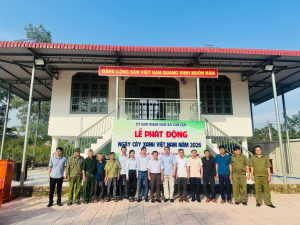 XÃ TÂN LỢI TỔ CHỨC LỄ PHÁT ĐỘNG NGÀY CÂY XANH VIỆT NAM NĂM 2026