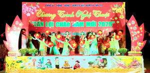 XÃ TÂN LỢI TỔ CHỨC THÀNH CÔNG CHƯƠNG TRÌNH NGHỆ THUẬT “TÂN LỢI CHÀO NĂM MỚI 2026”