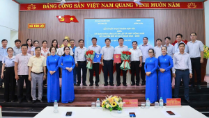 XÃ TÂN LỢI KÝ KẾT THỎA THUẬN HỢP TÁC CHUYỂN ĐỔI SỐ GIAI ĐOẠN 2026 - 2030