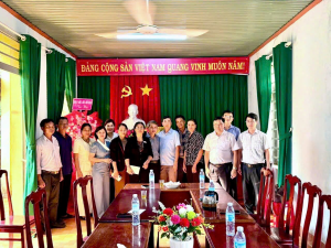 Xã Tân Lợi tổ chức đi thăm, chúc Tết Nguyên đán Bính Ngọ năm 2026