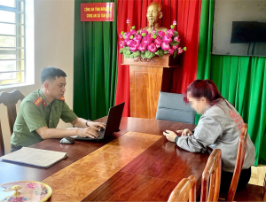 Công an xã Tân Lợi xử lý các trường hợp xúc phạm uy tín của cơ quan, tổ chức trên mạng xã hội