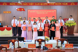 XÃ TÂN LỢI TỔ CHỨC THÀNH CÔNG KỲ HỌP THỨ NHẤT HĐND XÃ KHÓA XIII, NHIỆM KỲ 2026 - 2031