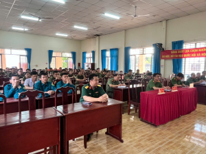 CÔNG AN XÃ XÃ TÂN LỢI TỔ CHỨC HỘI NGHỊ TRIỂN KHAI CÔNG TÁC ĐẢM BẢO ANTT BẦU CỬ ĐẠI BIỂU QUỐC HỘI KHÓA XVI VÀ ĐẠI BIỂU HỘI ĐỒNG NHÂN DÂN CÁC CẤP NHIỆM KỲ 2026 - 2031