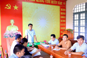 XÃ TÂN LỢI TỔ CHỨC TUYÊN TRUYỀN, VẬN ĐỘNG NHÂN DÂN THỰC HIỆN GIẢI PHÓNG MẶT BẰNG XÂY DỰNG TUYẾN ĐƯỜNG TRUNG TÂM XÃ - ẤP ĐỒNG BIA