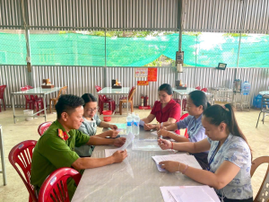 Xã Tân Lợi tăng cường kiểm tra an toàn thực phẩm trong Tháng hành động vì an toàn thực phẩm năm 2026